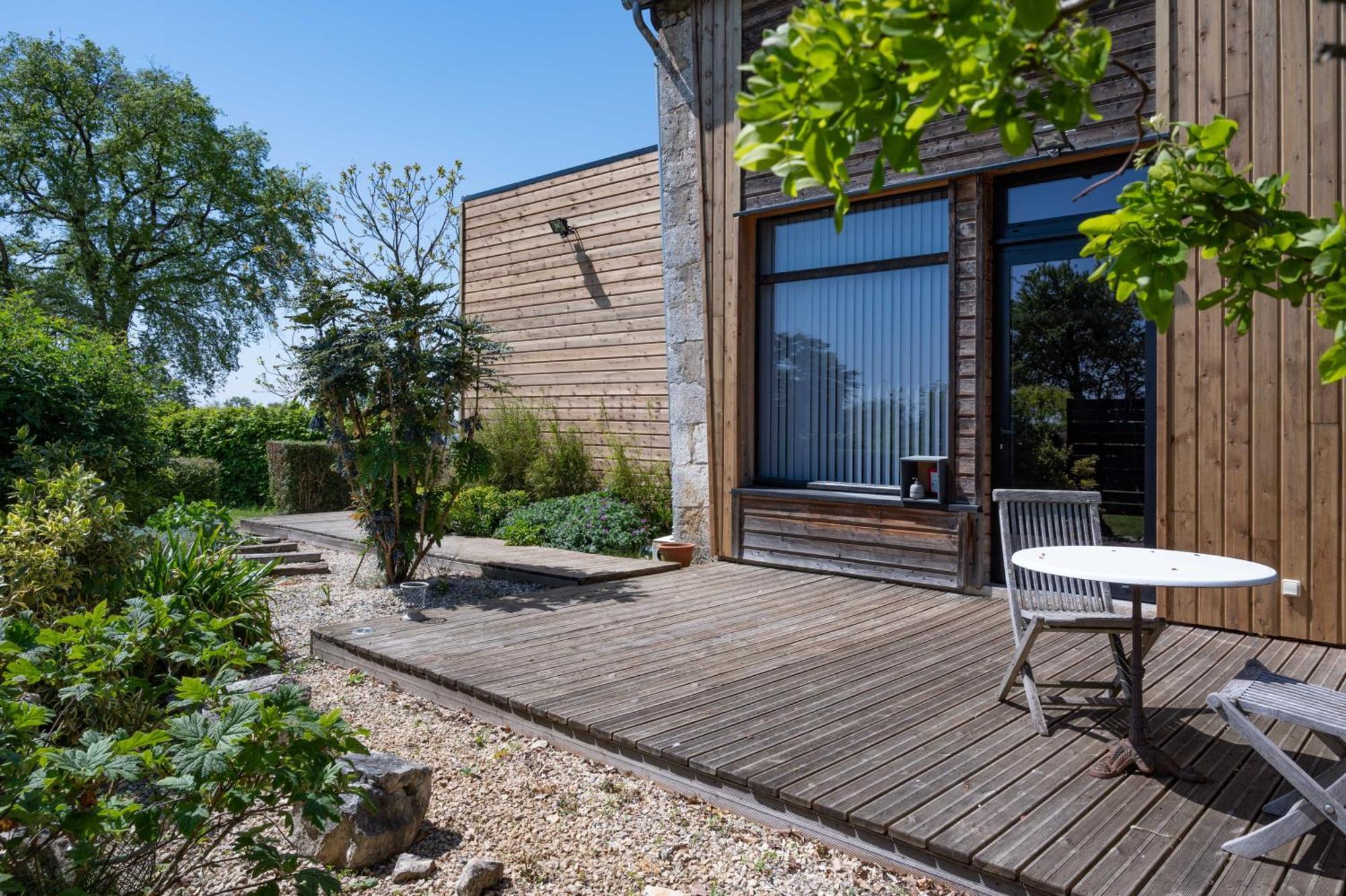 La Ligne Bed & Breakfast Angles-sur-lʼAnglin Exterior foto
